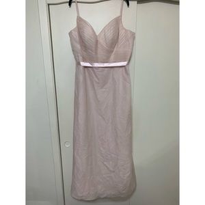 Ashley & Justin Bridesmaids Blush Pink Dress 💖